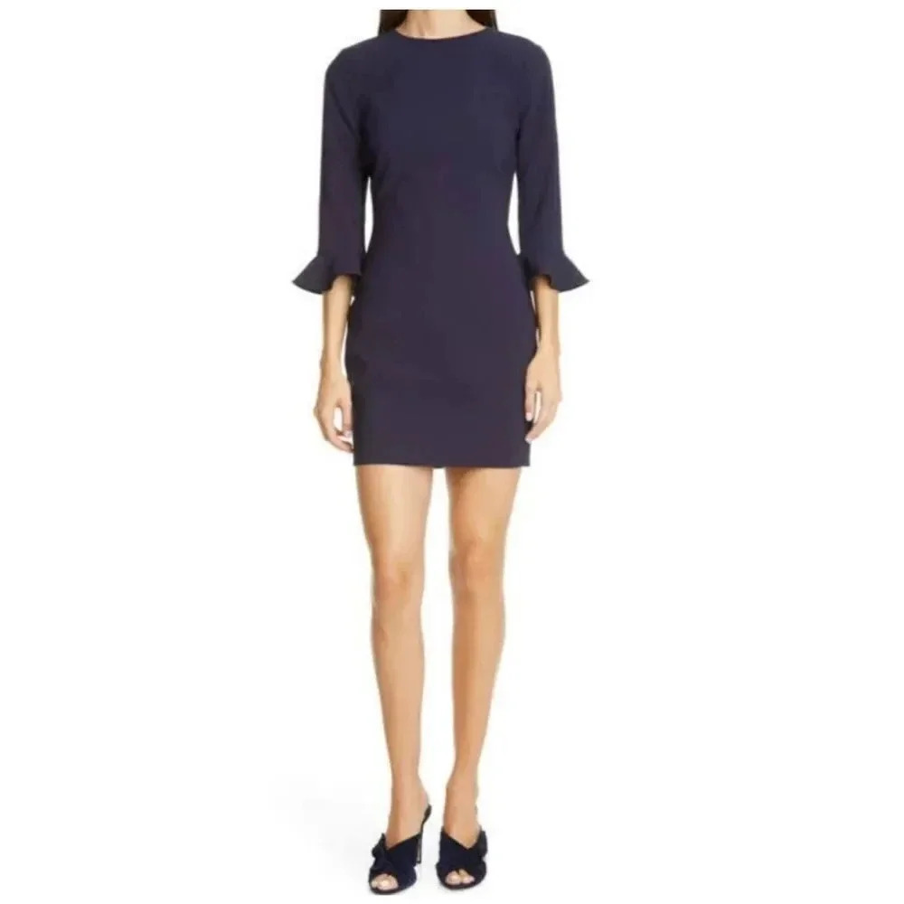 Likely Bedford Ruffle Cuff Sheath Dress